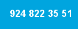 924 822 35 51 924 822 35 51